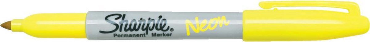 Sharpie permanent marker   -  Neon Geel