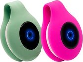 Elektrostimulator iWatMotion Reflyx Zen Siliconen Groen Roze (2 uds)