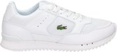 Lacoste Partner Piste Heren Sneakers - Wit - Maat 45