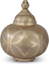 Marokkaanse Tafellamp Goud Lonna Ø 33 x 40cm