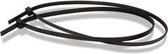 Tie wrap / kabelbinder zwart 280x3.6 mm per 100