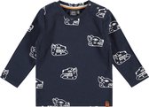 Babyface T-Shirt Long Sleeve Jongens T-shirt - Navy - Maat 98