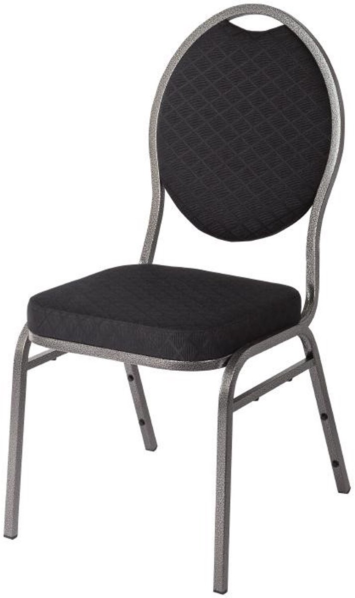 Bolero Stapelbare Banketstoelen Zwart