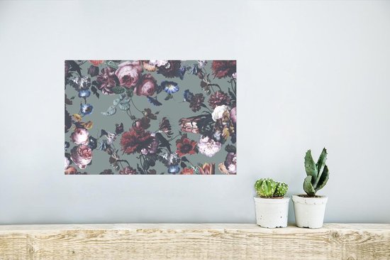 Affiche Fleurs - Roses - Rose - 30x20 cm