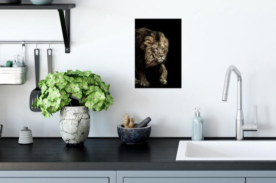 Affiche Profil - Lion - Sauvage - 20x30 cm