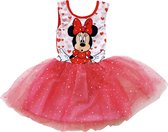 Disney Balletpak Minnie Meisjes Polyester Rood Maat 6 Jaar