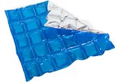 Herbruikbare flexibele koelelementen - icepack/ijsklontjes - 15 x 24 cm - blauw