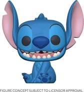 Funko Smiling Seated Stitch - Funko Pop! Disney - Lilo & Stitch Figuur - 9cm