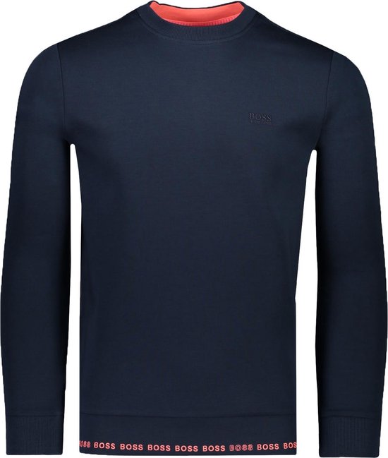 Hugo Boss Sweater Blauw Normaal - Maat L - Heren - Herfst/Winter Collectie  -... | bol.com