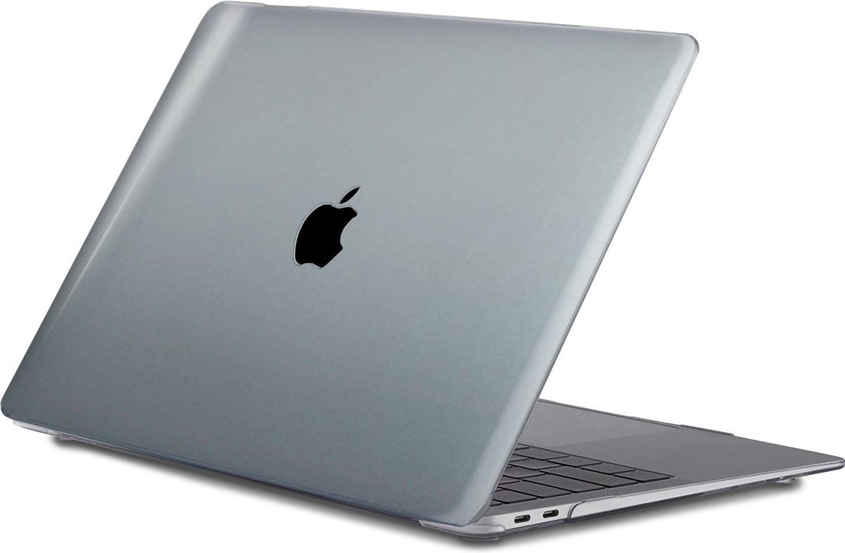 Lunso Geschikt voor MacBook Pro 16 inch (2019) cover hoes - case - Glanzend Transparant