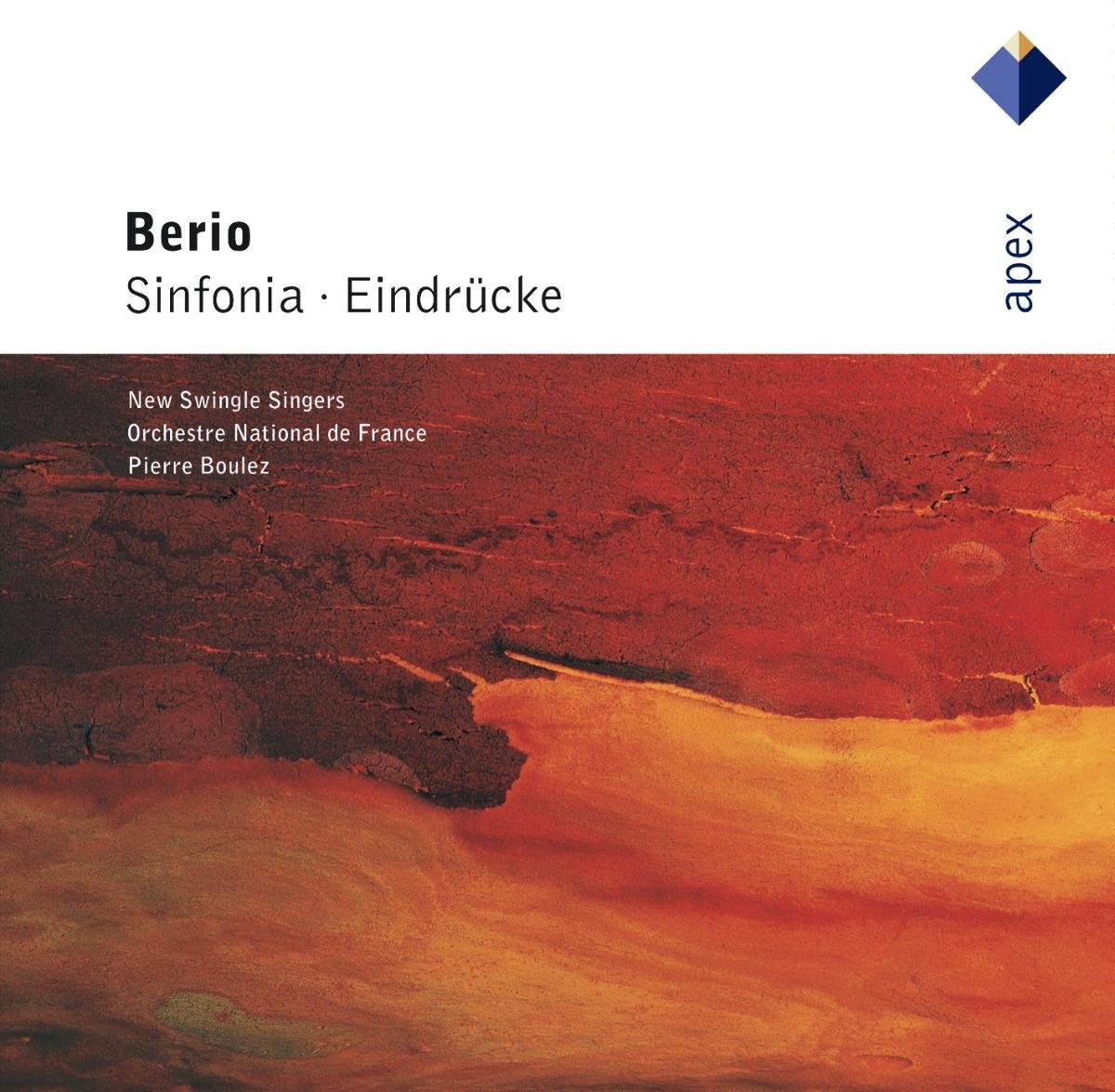 Berio: Sinfonia, Eindrucke / Boulez, New Swingle Singers et al