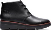 Clarks - Dames schoenen - Shaylin Mid - D - black leather - maat 6