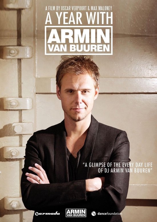 Cover van de film 'A Year With Armin van Buuren'