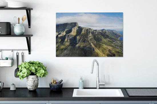 Table Mountain in Cape Town 60x40 cm - Tirage photo sur toile (Décoration murale salon / chambre)