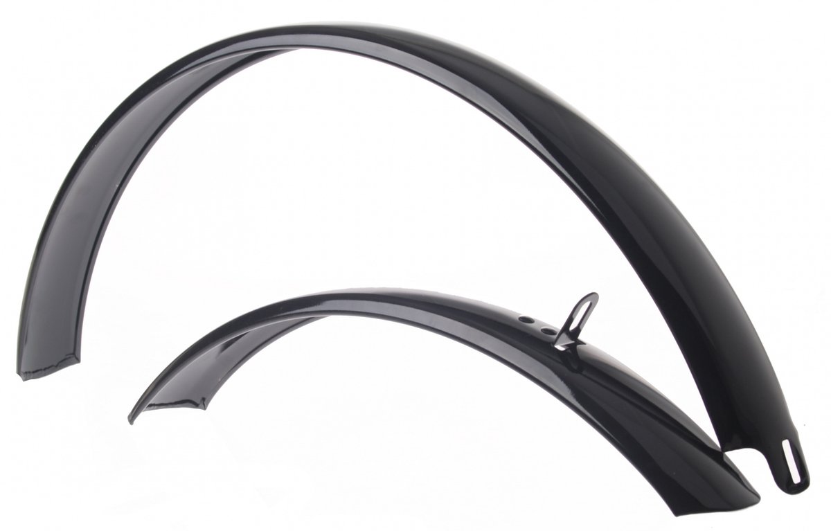 Vwp Spatbordset Atb Staal 22 Inch Zwart