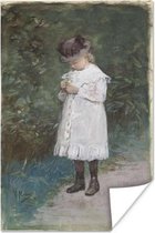 Elisabeth Mauve - Schilderij van Anton Mauve Poster 20x30 cm - klein - Foto print op Poster (wanddecoratie woonkamer / slaapkamer)
