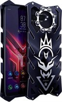 Voor Asus ROG Phone II Nieuw Vulcan Bullet Pattern schokbestendige beschermhoes (zwart)