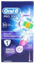 Oral-B Pro 700 3DWhite Elektrische Tandenborstel - Roze