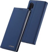 Voor Galaxy Note 10 Plus LC.IMEEKE LC-002-serie Huid Handgevoel PU + TPU Horizontale flip lederen tas met houder & kaartsleuf & portemonnee (blauw)