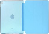 Pure Color Merge horizontale lederen flip-hoes voor iPad Pro 10,5 inch / iPad Air (2019), met houder (blauw)