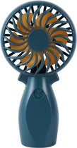 N95 2 PCS Handheld USB draagbare miniventilator voor buiten (diepblauw)