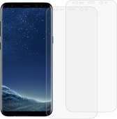 2 STKS 3D gebogen Full Cover Soft PET-film schermbeschermer voor Galaxy S8