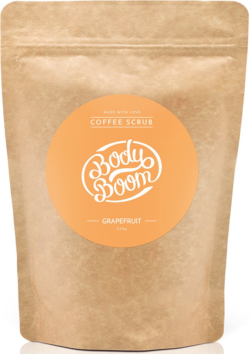 Goedkoopste BodyBoom Coffee Scrub Grapefruit Bodyscrub 200gr