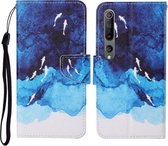 Voor Xiaomi Mi 10 Gekleurde Tekening Patroon Horizontale Flip Leren Case met Houder & Kaartsleuven & Portemonnee & Lanyard (Aquarel Vis)