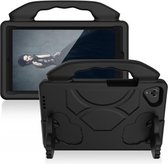 Voor Huawei MediaPad M6 8.4 EVA-materiaal Tabletcomputer Falling Proof Cover met duimbeugel (zwart)