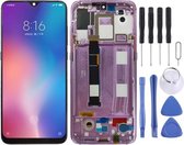 Origineel AMOLED-materiaal LCD-scherm en digitizer volledige montage met frame voor Xiaomi Mi 9 (roze)