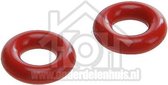 Bosch O-ring Siliconen, rood -4mm- TK52001, TK52002, TK54001 00425970