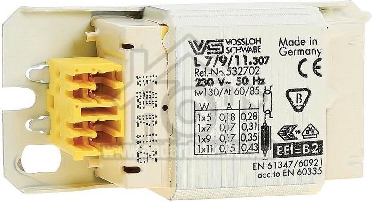 Novy Transformator Voorschakelapparaat PL11 Watt D195, D150, D6050 56382660