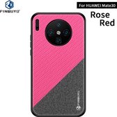 Voor Huawei Mate 30 Honors Series schokbestendige pc + TPU beschermhoes (rood)