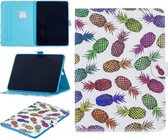 Voor iPad Pro 11 inch Stiksels Horizontale Flip Leren Case met Houder & Kaartsleuven & Slaap / Wekfunctie (Gekleurde Ananas)