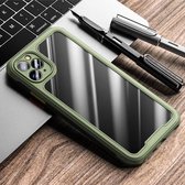 Voor iPhone 11 Pro iPAKY Dawn Series Airbag schokbestendig TPU-hoesje (legergroen)