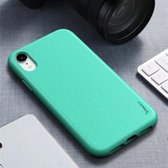 Voor iPhone XR iPAKY Starry Series schokbestendig rietje + TPU beschermhoes (fruitgroen)