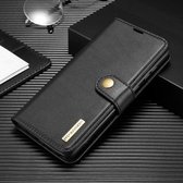 Voor Galaxy A81 / Note10 lite DG.MING Crazy Horse Texture Flip Afneembare Magnetische Leren Case met Houder & Kaartsleuven & Portemonnee (Zwart)