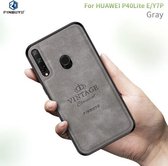 Voor Huawei Y7P / P40Lite E / Honor9C PINWUYO Zun Serie PC + TPU + Huid Waterdicht En Anti-val All-inclusive Beschermende Shell (Grijs)
