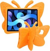 Butterfly Bracket Style EVA schokbestendige beschermhoes voor kinderen voor iPad Air (2020) 10.9 (oranje)