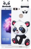 Voor Huawei Enjoy 7s schokbestendig Cartoon TPU beschermhoes (Panda)