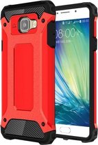 Voor Galaxy A5 (2016) / A510 Tough Armor TPU + PC combinatiebehuizing (rood)