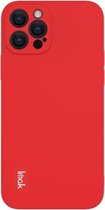 IMAK UC-2-serie schokbestendige volledige dekking zachte TPU-hoes voor iPhone 12 Pro (rood)