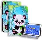 Huawei MatePad 10.8 Gekleurde tekening Horizontale lederen flip-hoes met houder & kaartsleuf & fotolijst & slaap- / wekfunctie (Panda)