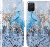 Voor Samsung Galaxy S10e 3D Schilderij Gekleurd Tekening Patroon Horizontaal Flip TPU + PU Leren Hoesje met Houder & Kaartsleuven & Portemonnee & Lanyard (Melkweg)