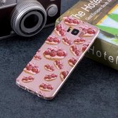 Strawberry Pie Pattern Soft TPU Case voor Galaxy S8