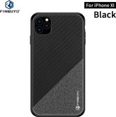PINWUYO Honors Series schokbestendige pc + TPU beschermhoes voor iPhone 11 Pro (zwart)