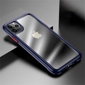 Voor iPhone 11 Pro JOYROOM Pioneer-serie schokbestendige TPU + pc-beschermhoes (blauw)