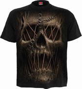 Spiral Heren Tshirt -L- THREAD SCARE Zwart