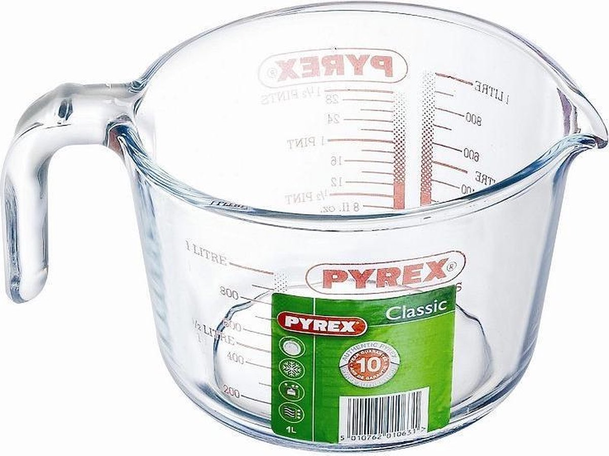 Broc mesureur 500 mL verre PYREX