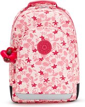 Kipling Class Room Rugzak - 28 Liter - Pink Leaves